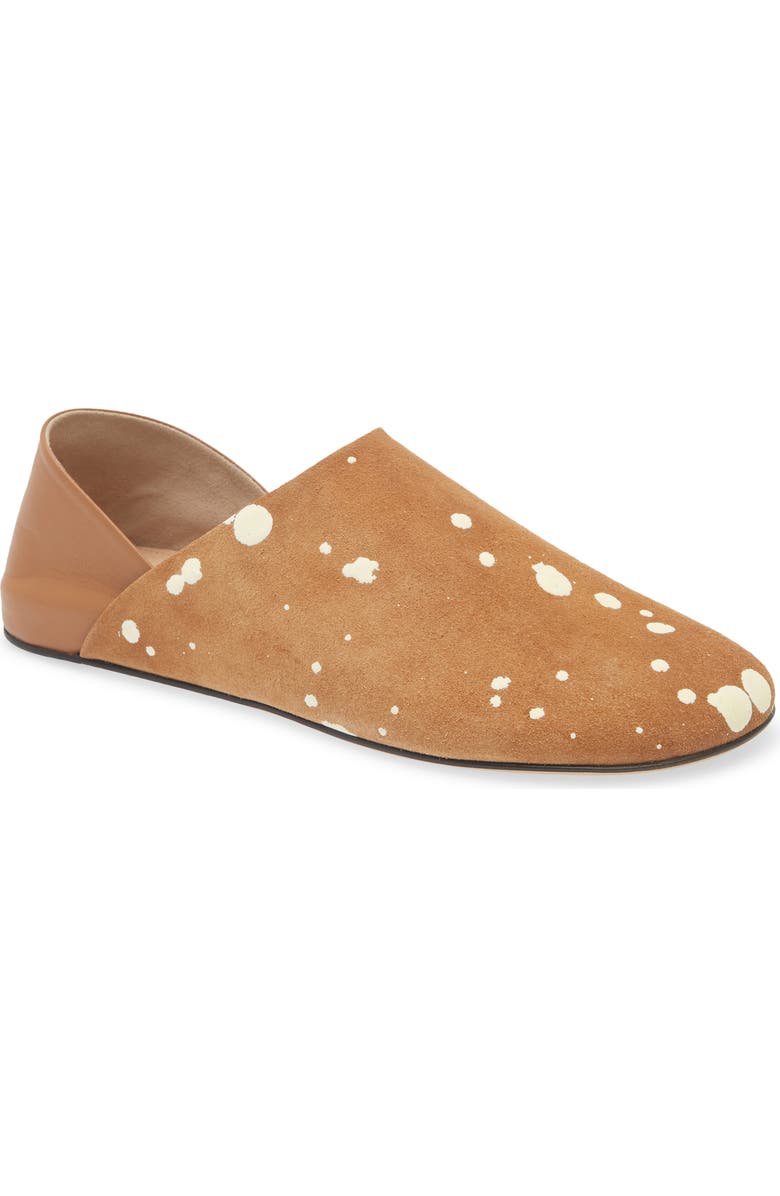 JW Anderson Babouche Flat, Main, color, 753 Tan/ Cream
