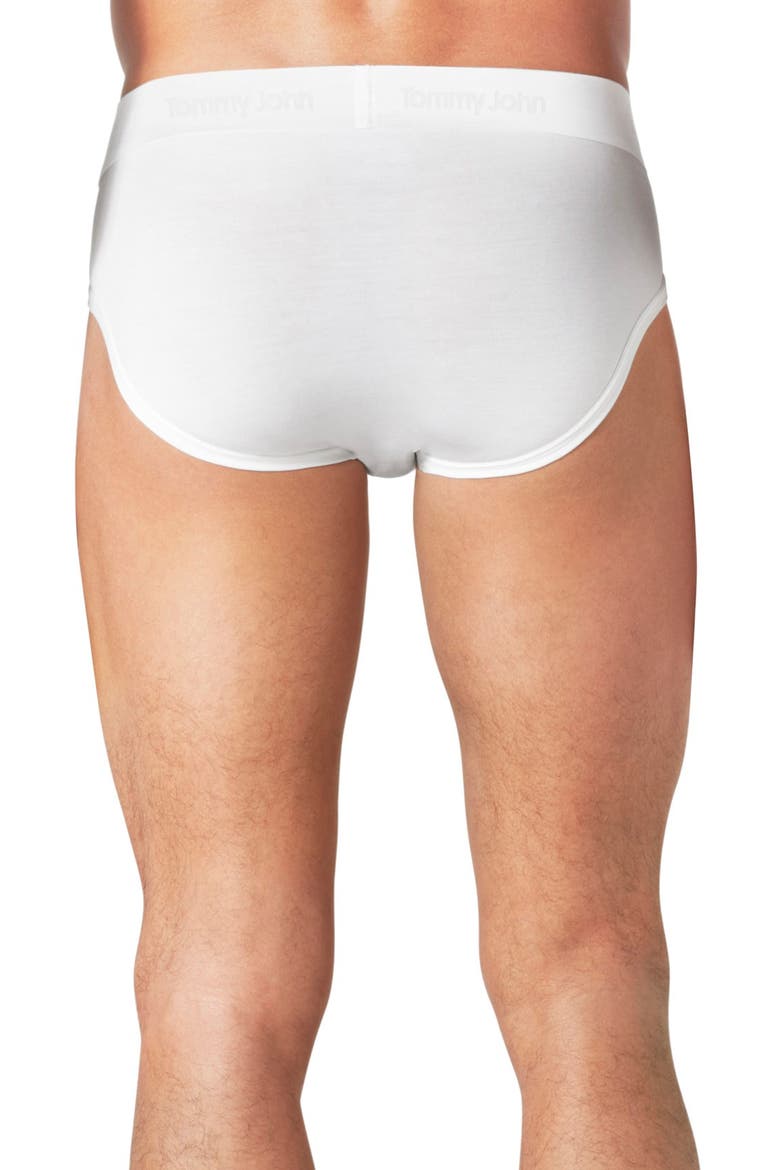 Second Skin Briefs, Alternate, color, WHITE