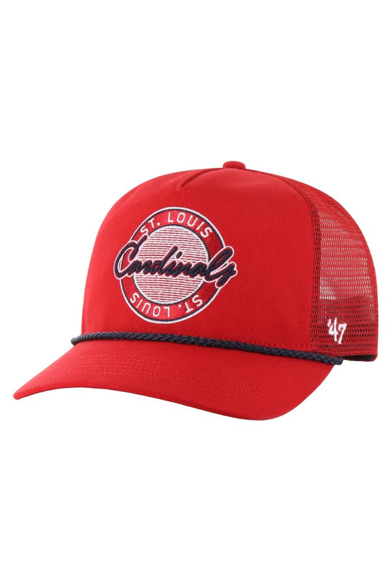 Men's '47 Red St. Louis Cardinals Promenade Hitch Adjustable Hat, Main, color, Red