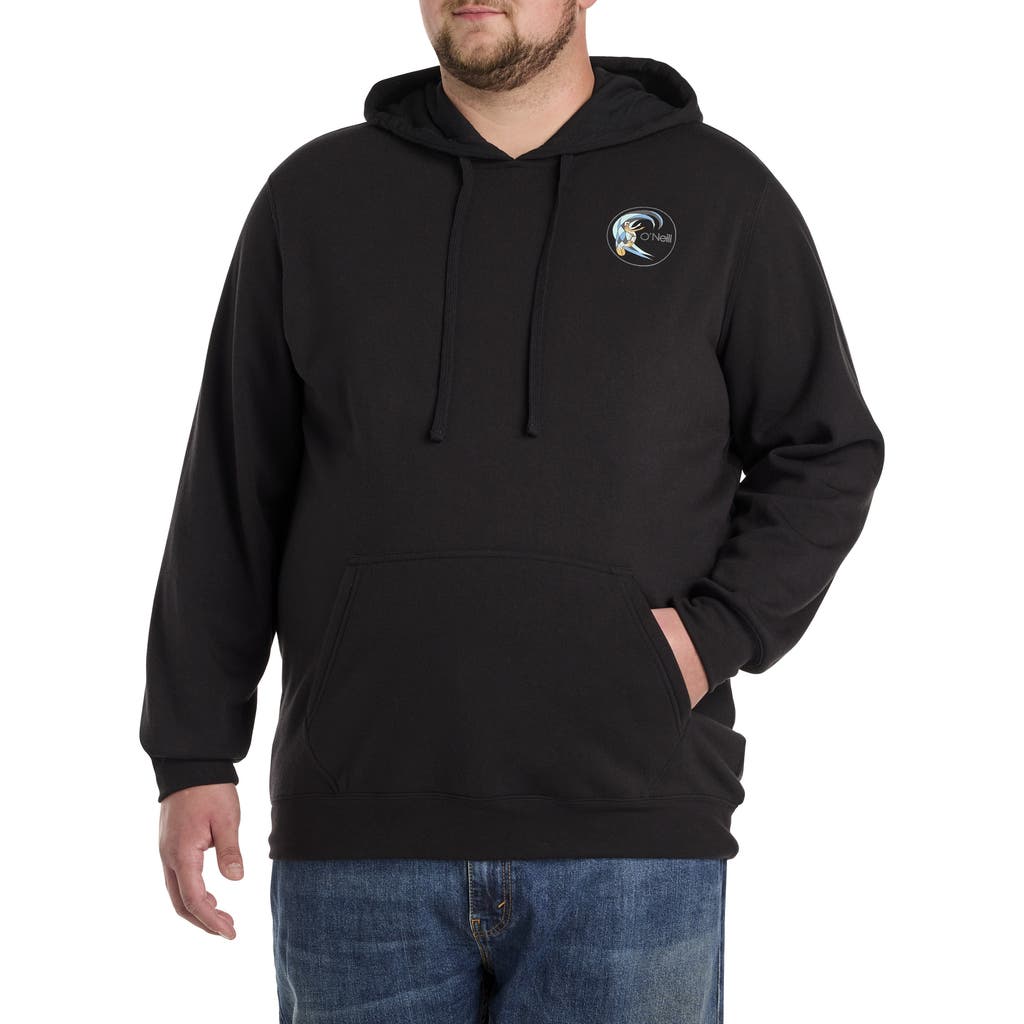 O'neill Big & Tall Essential Hoodie In Black