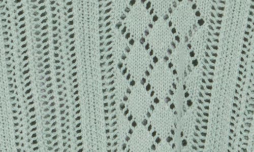Shop Noisy May Luna Cinched Sweater In Aqua Gray