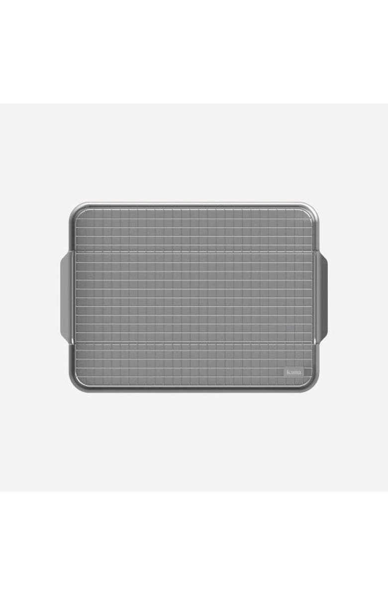 KANA Stainless Steel Half Sheet Pan - Oven & BBQ - With rack, Alternate, color, Stainless Steel