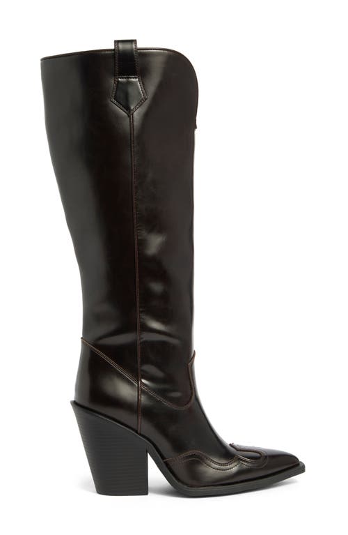 Abound Zahra Western Knee High Boot In Black