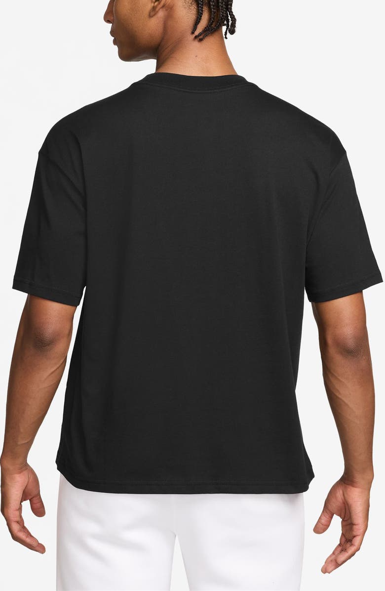Nike Essential Cotton Boxy T-Shirt, Alternate, color, Black