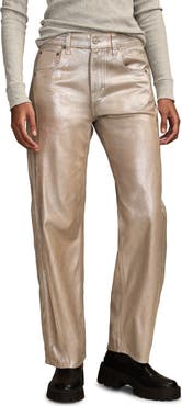 Lucky Brand Lucky Legend Metallic Barrel Leg Jeans