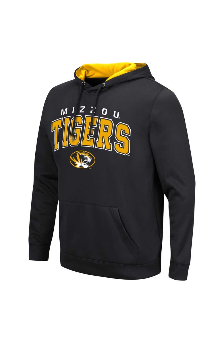 COLOSSEUM Men's Colosseum Black Missouri Tigers Resistance Pullover Hoodie, Alternate, color, 