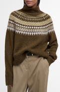 Barbour Lorrie Fair Isle Wool & Alpaca Blend Sweater