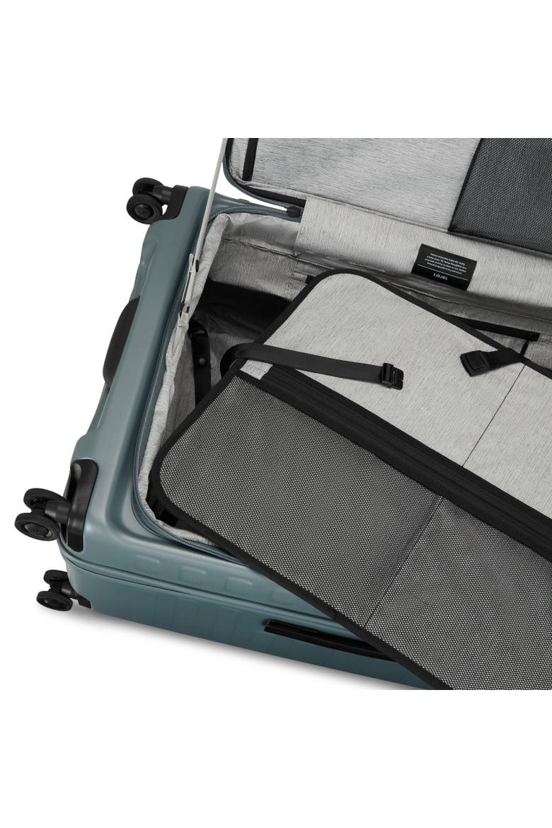 Cubo Large Check in 30 inch Lightweight Luggage, Alternate, color, Stone Blue