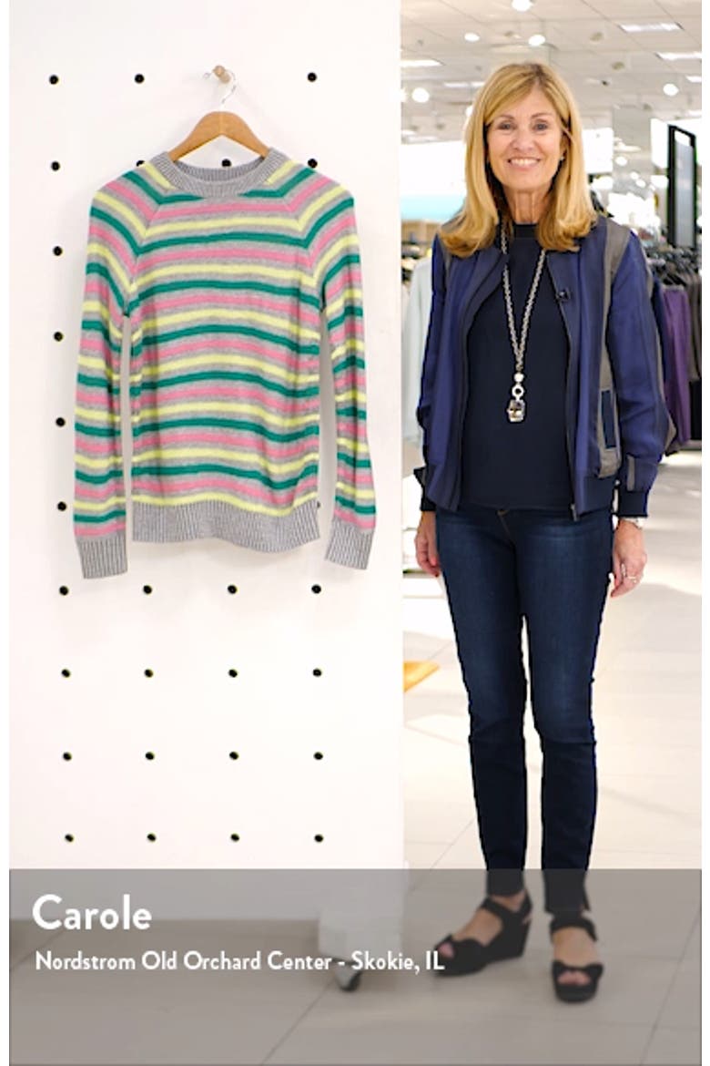 Carly Pop Stripe Pullover video