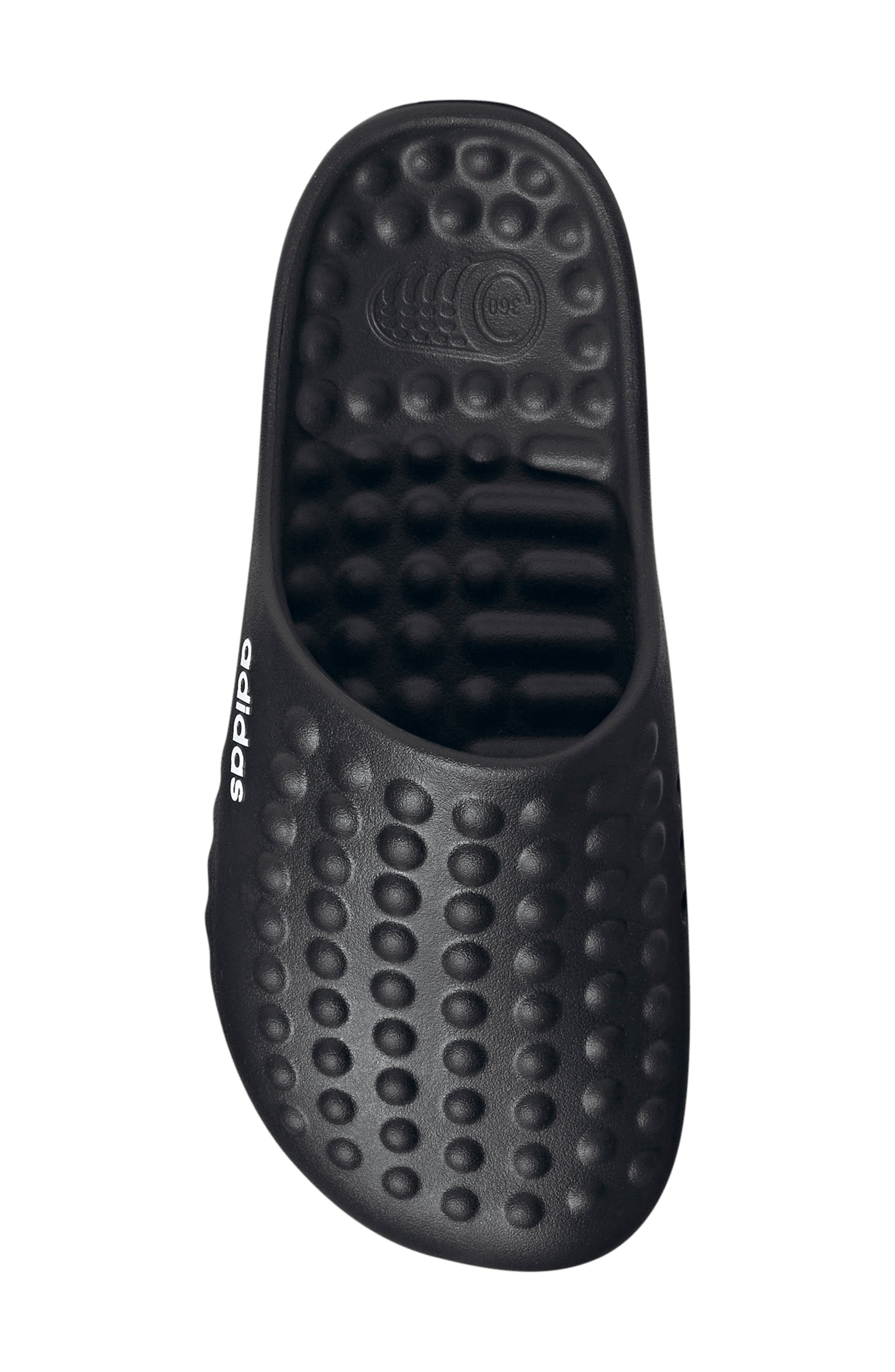 ADISSAGE 360REC MULE, Alternate, color, BLACK/ WHITE/ WHITE
