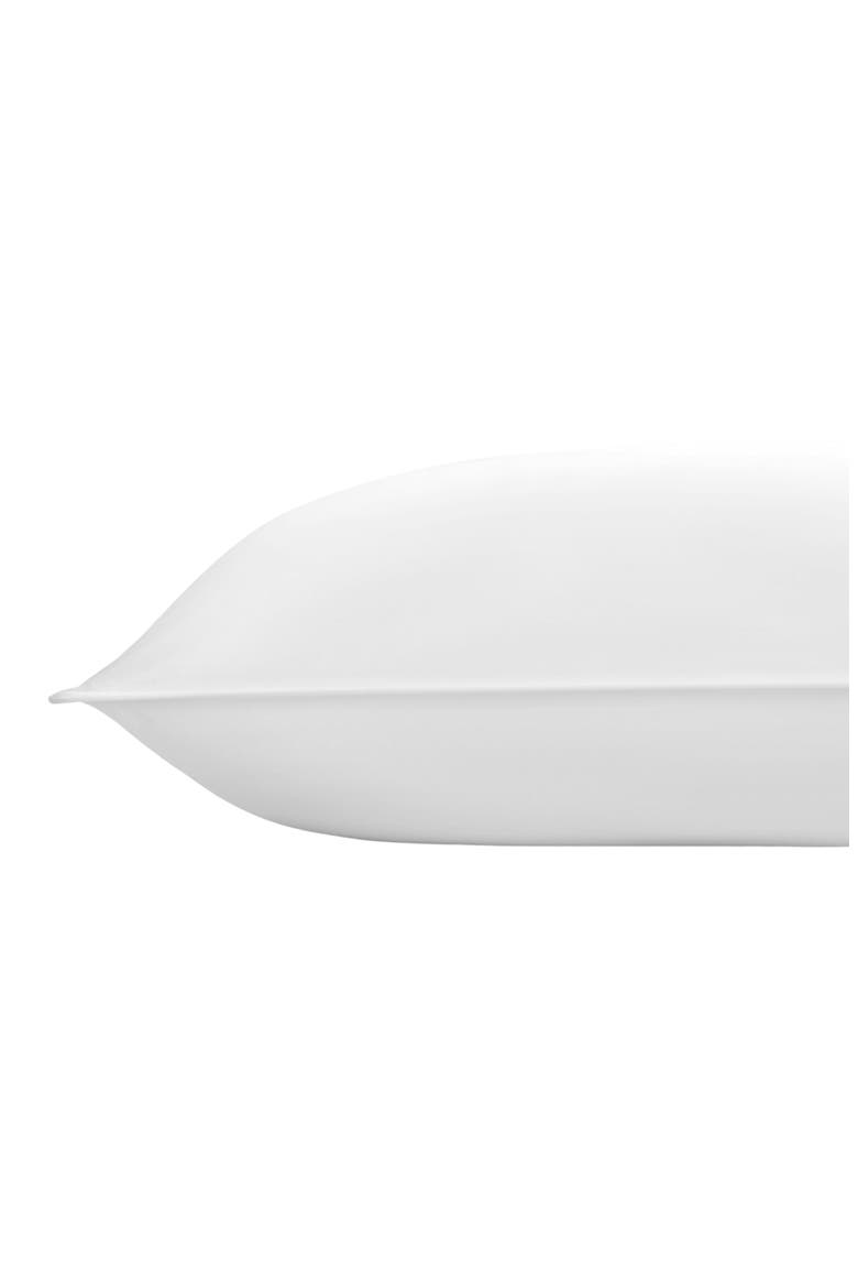 Odis Down & Feather Pillow, Alternate, color, WHITE