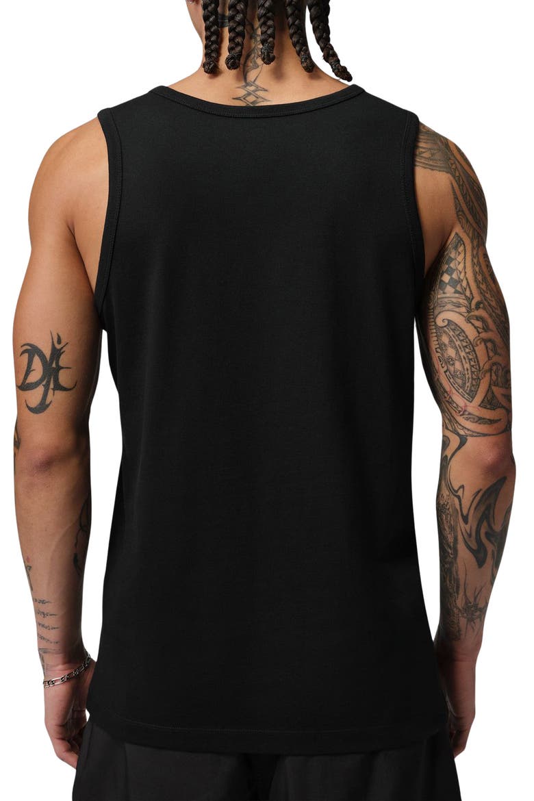Jordan Brooklyn Graphic Tank, Alternate, color, BLACK