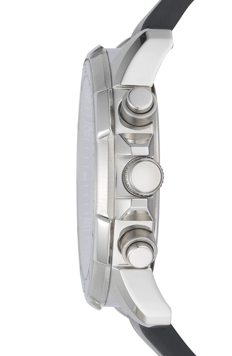 VERSUS Versace Arrondissement Chronograph Leather Strap Watch, 46mm, Alternate, color, 