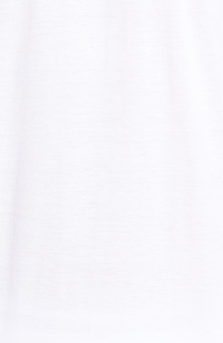 Nordstrom Regular Fit 4-Pack Supima<sup>®</sup> Cotton T-Shirts, Alternate, color, White