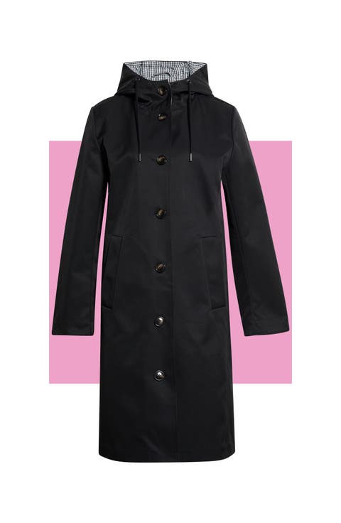 Bonded Hooded Raincoat