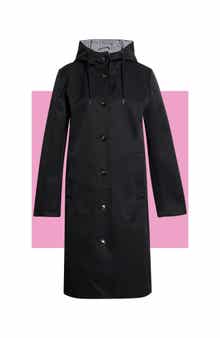 Bonded Hooded Raincoat
