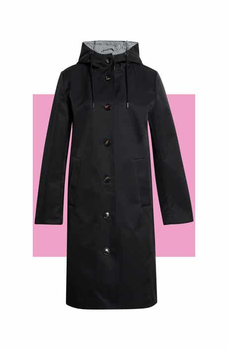 Bonded Hooded Raincoat