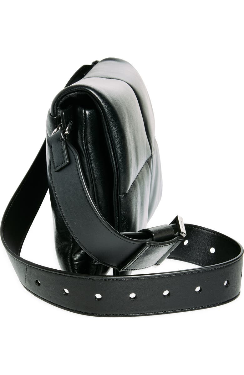 AllSaints Vittoria Quilted Leather Shoulder Bag, Alternate, color,