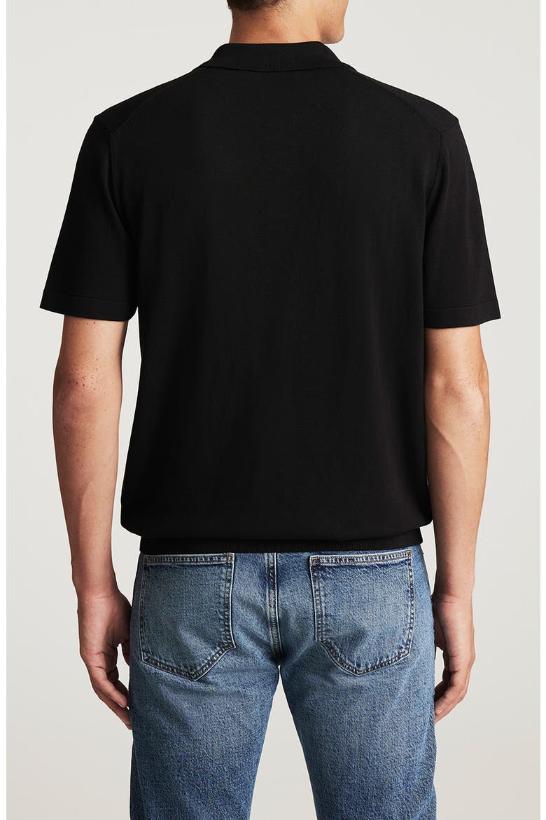 Edition Slim Fit Polo, Alternate, color, BLACK