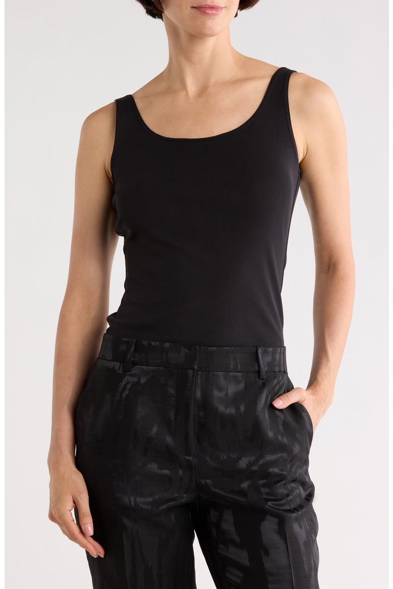 Rider Tank Top, Main, color, BLACK