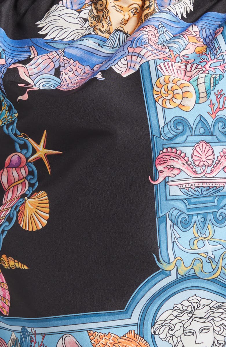 Coral Theater Swim Trunks