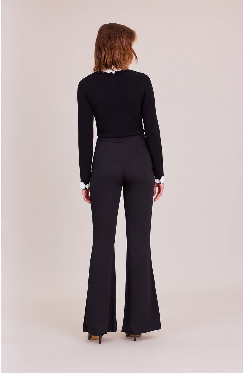 Anne Fontaine Sweetie Top, Alternate, color, Black