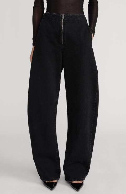 The Zip Straight Leg Jeans (Sutro)