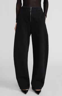 The Zip Straight Leg Jeans