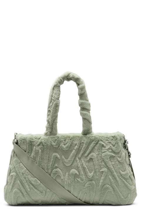 Sportswear Faux Fur Tote