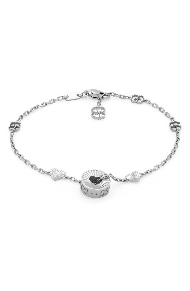 Gucci Icon Heart Bracelet, Main, color, 