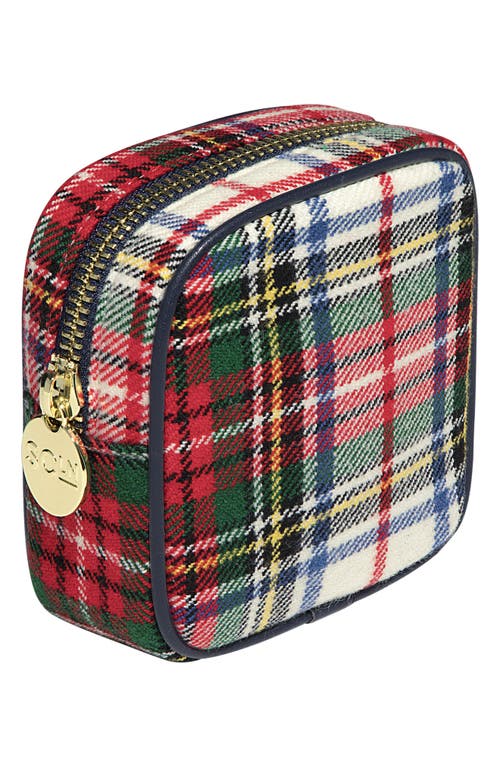 STONEY CLOVER LANE STONEY CLOVER LANE MINI PLAID POUCH