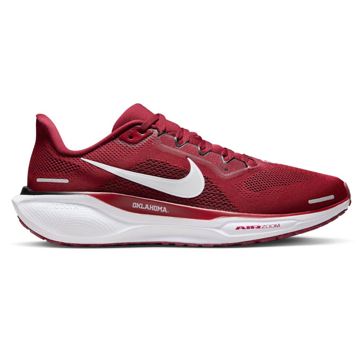 Nike Unisex Nike Crimson Oklahoma Sooners Zoom Pegasus 41 Running Shoes, Alternate, color, 