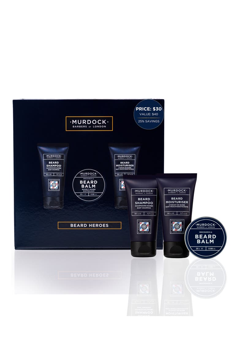 Beard Heroes Set (Nordstrom Exclusive) $40 Value, Main, color, NO COLOR