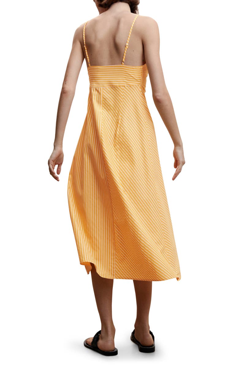 MANGO Stripe A-Line Sundress, Alternate, color,
