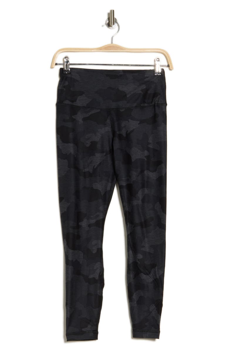 YOGALICIOUS Camo Print High Waist Ankle Leggings, Alternate, color, 