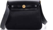 Pre-Owned Hermes Herbag Zip Toile and Leather 20