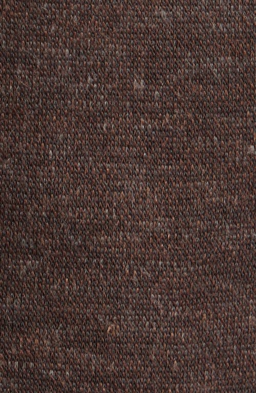Jack Victor Hartford Brown Mélange Knit Wool & Silk Blend Sport Coat In Brown