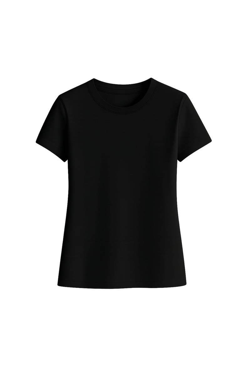 Amaya Ultra-Soft T-Shirt, Alternate, color, Black