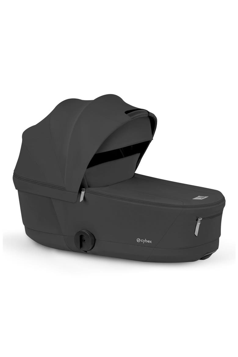 Fold Lux Carry Cot for Priam Stroller – Platinum Collection, Main, color, SEPIA BLACK