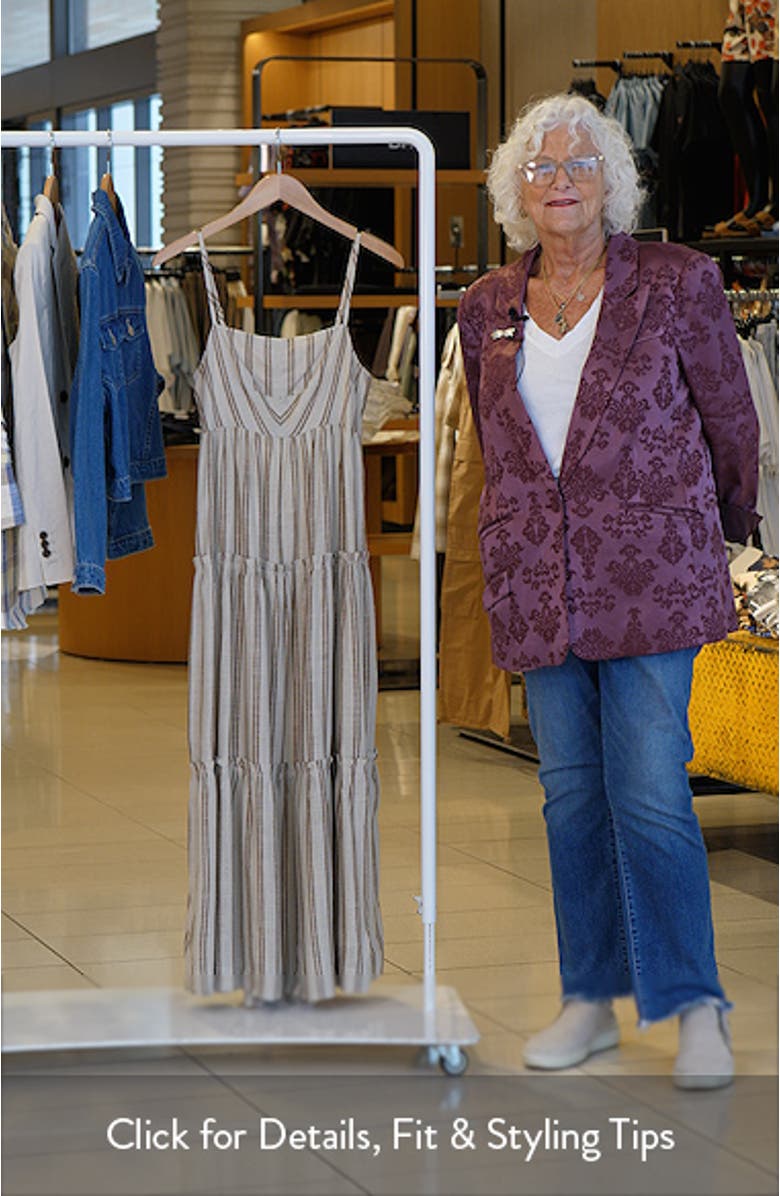 Sleeveless Tiered Maxi Dress, sales video thumbnail