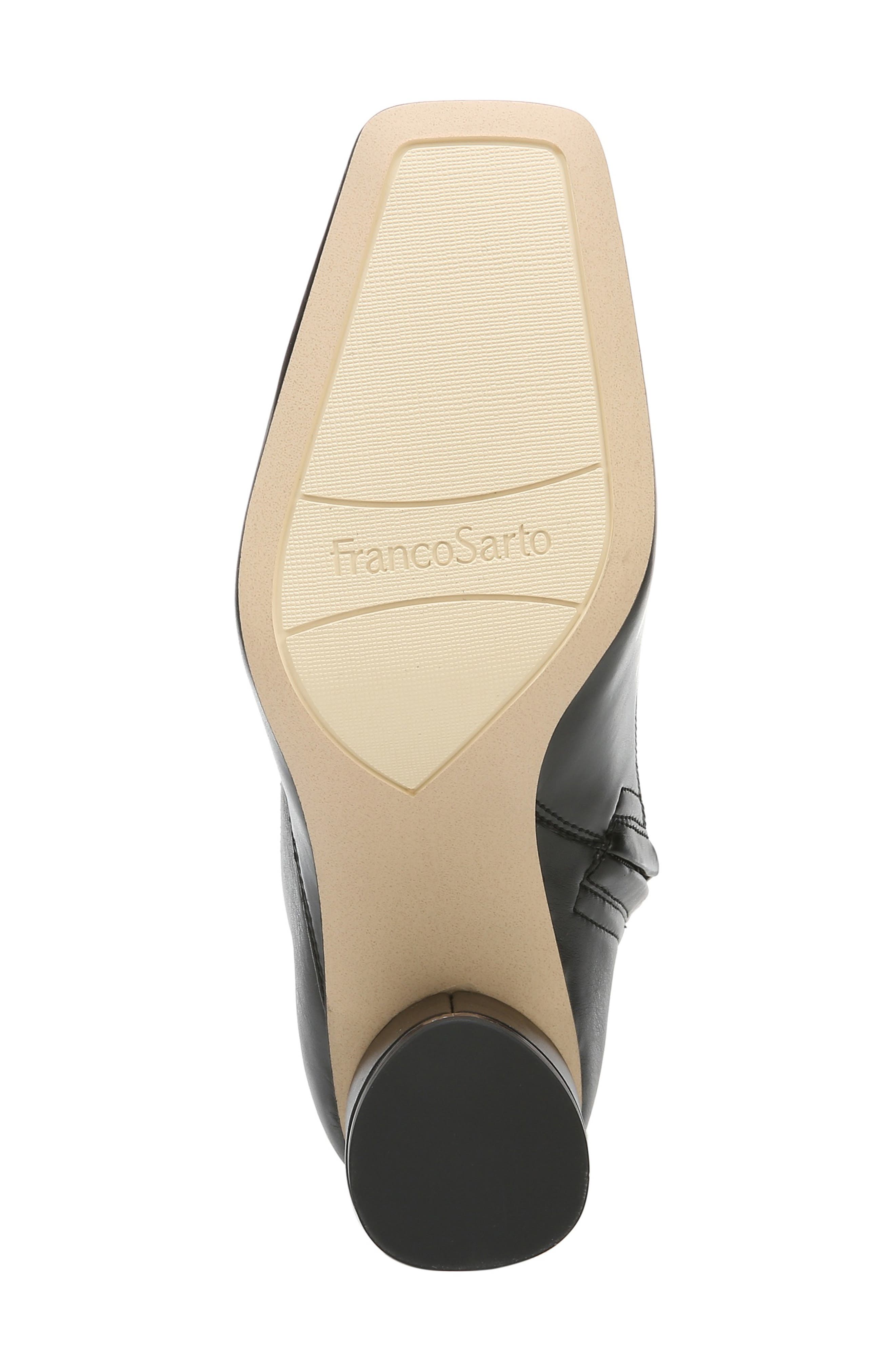 Franco Sarto Pisa Square Toe Bootie, Alternate, color, 
