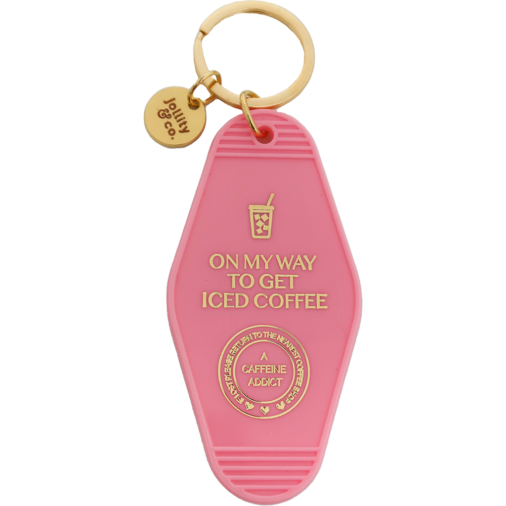Jollity & Co Vintage Motel Keychains, 6 Style Options