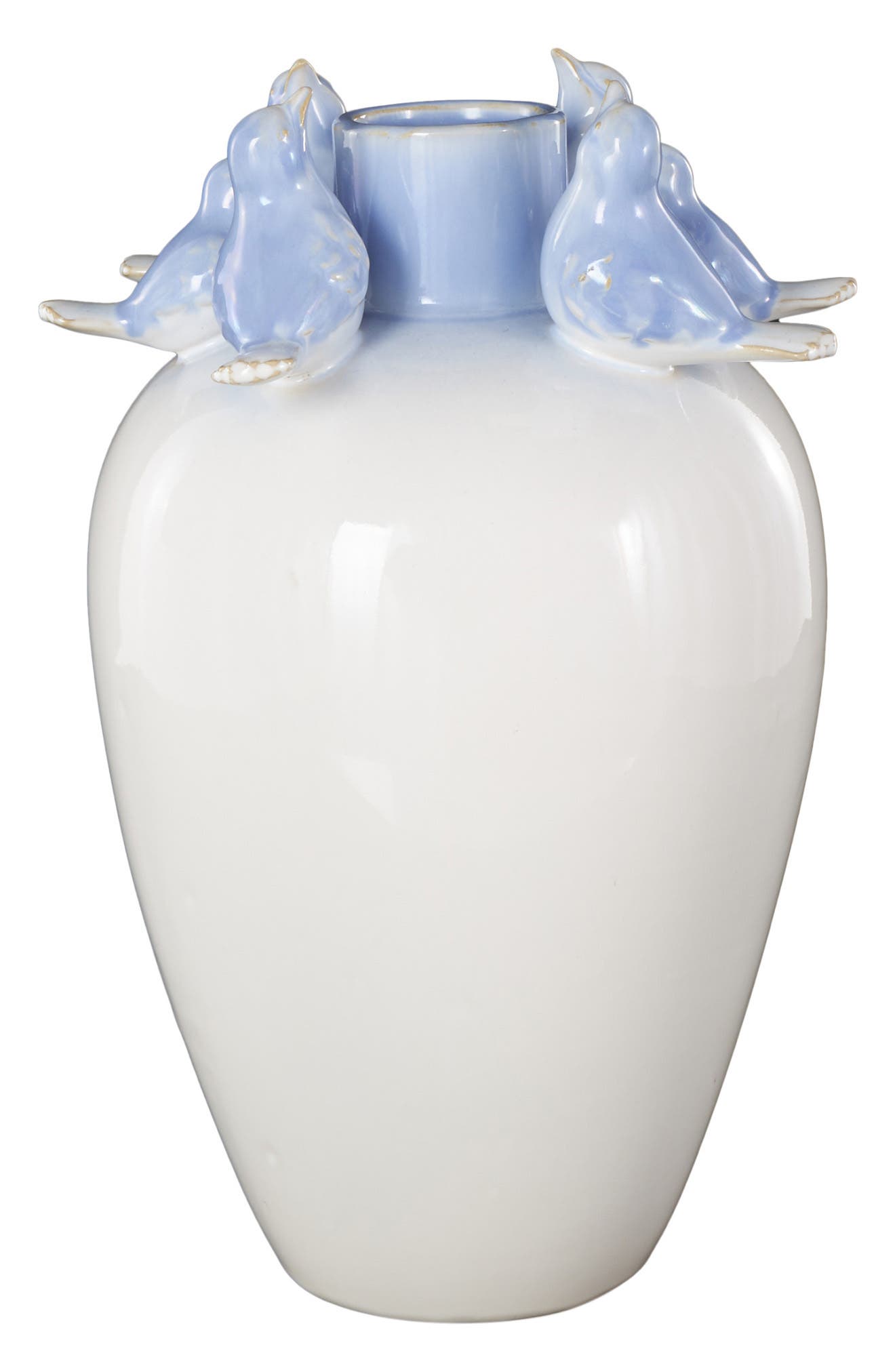 Bird Stoneware Vase