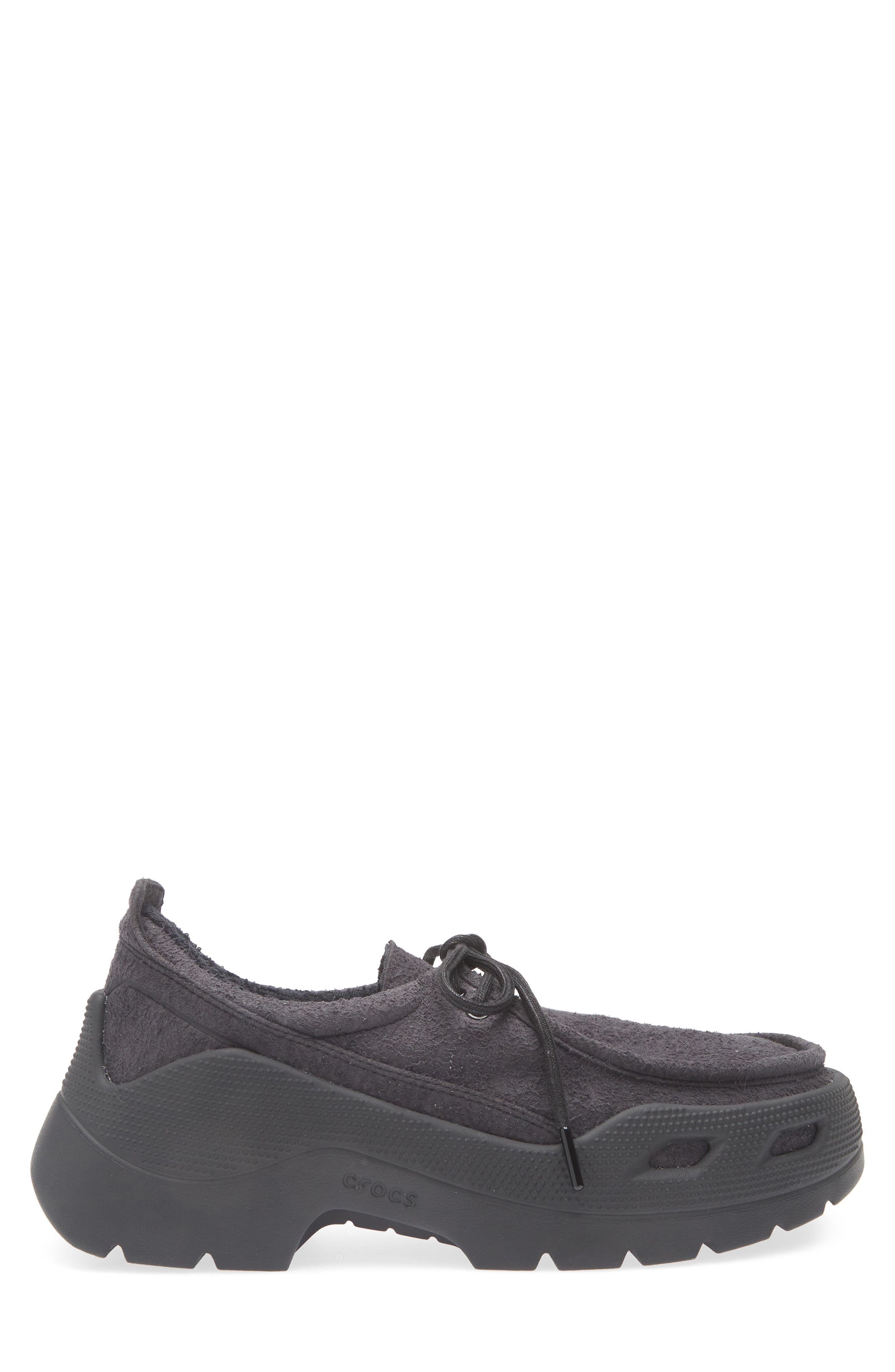 CROCS Gallery Oxford Shoe, Alternate, color, Black
