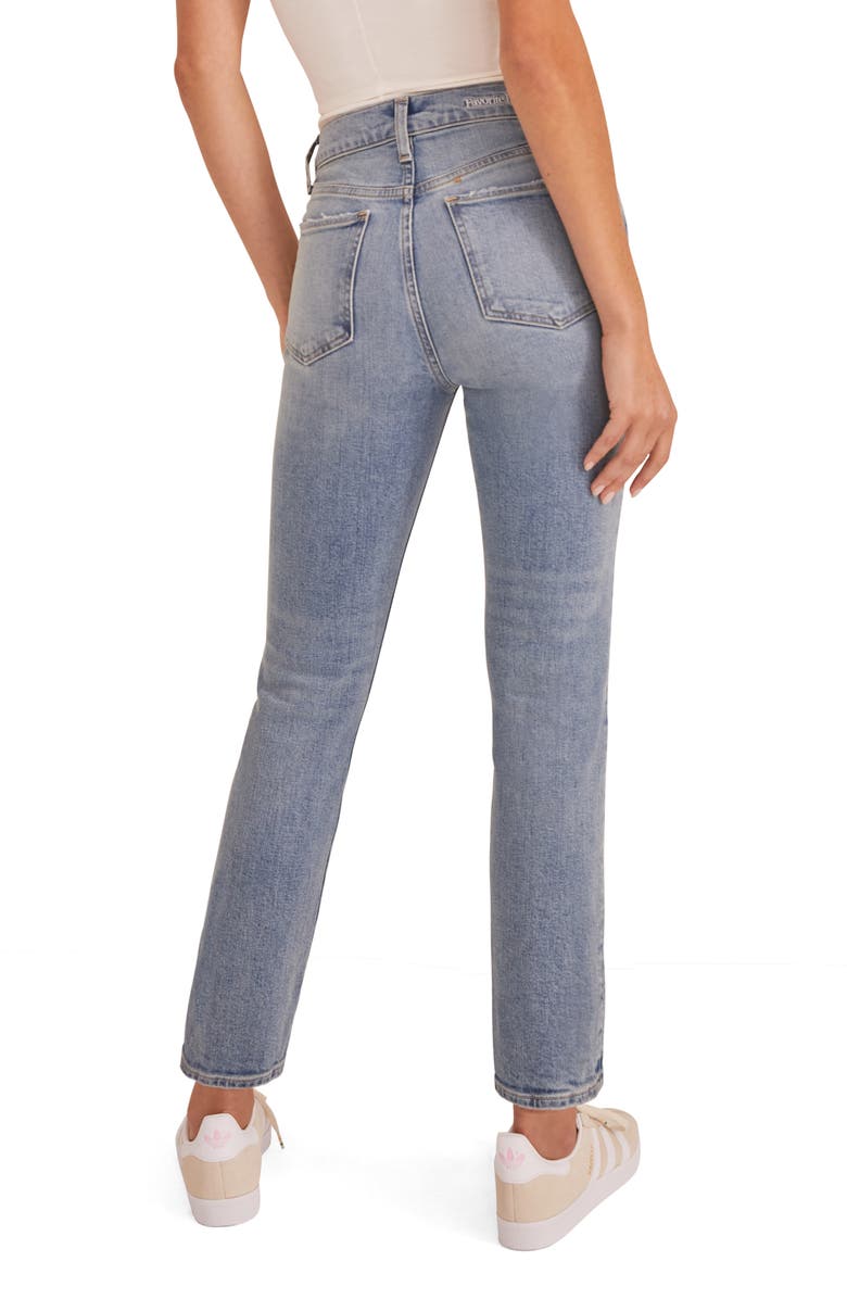 Favorite Daughter The Erin High Waist Stretch Slim Fit Straight Leg Jeans, Alternate, color, 