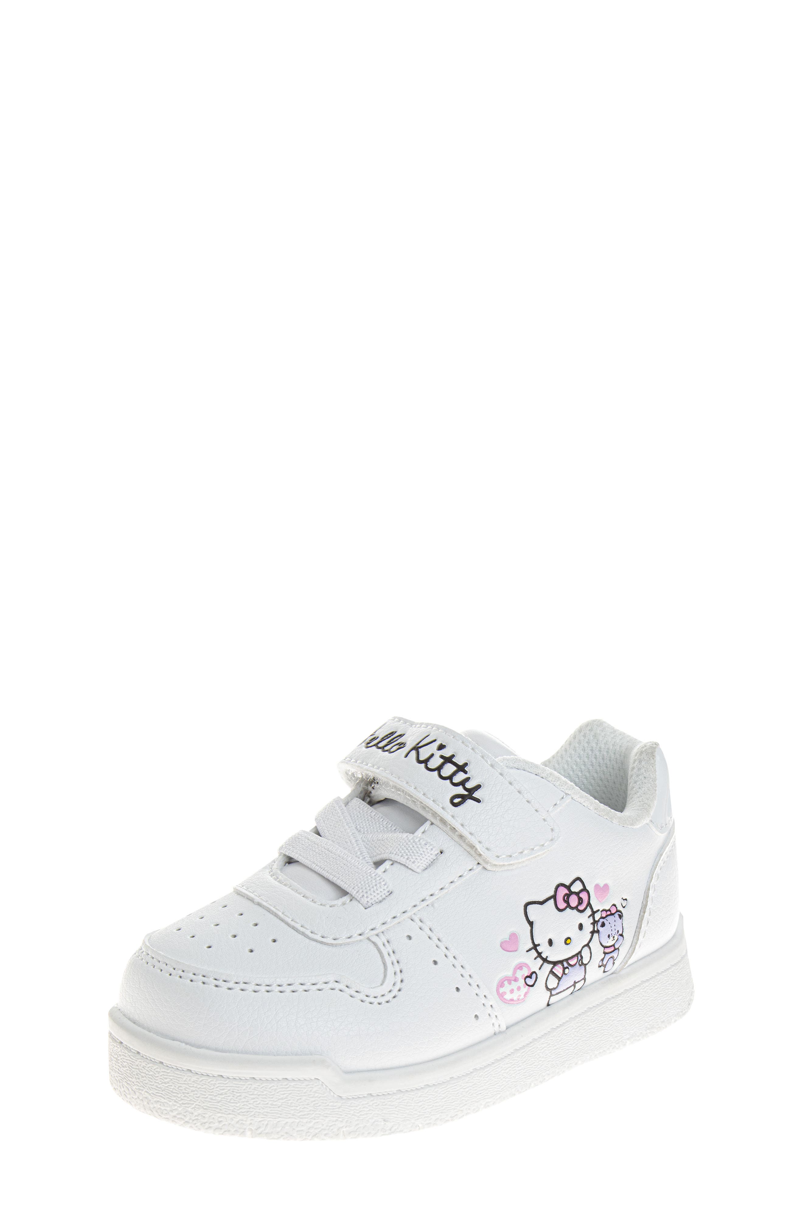JOSMO Kids' Hello Kitty<sup>®</sup> Sneaker, Main, color, White