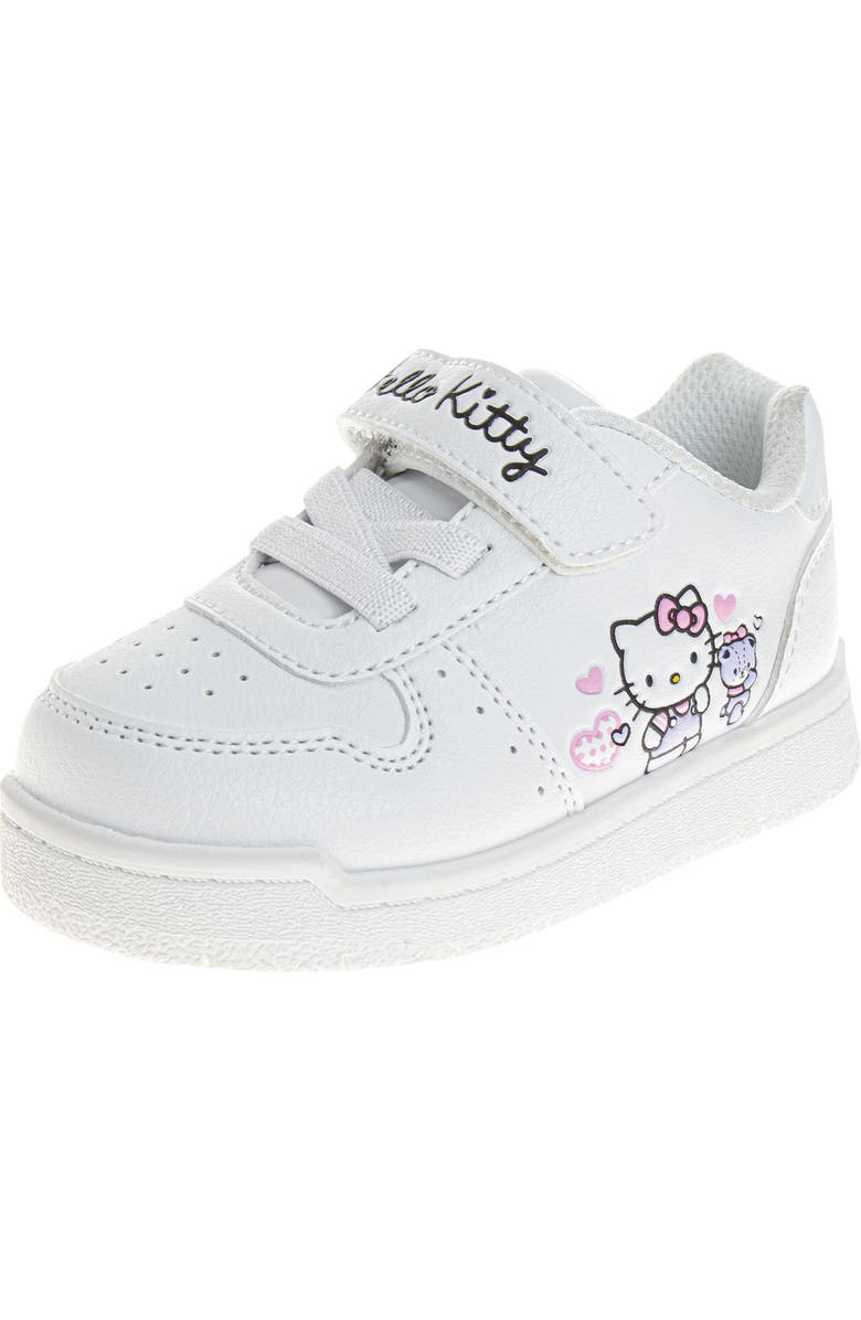 JOSMO Kids' Hello Kitty<sup>®</sup> Sneaker, Main, color, White