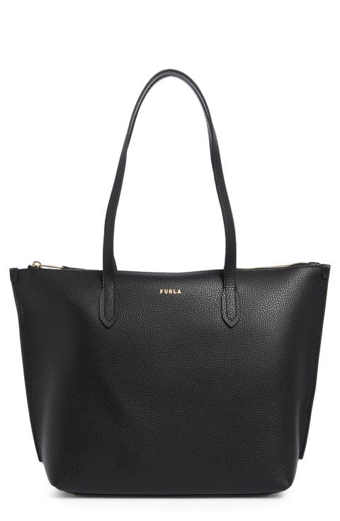 Classic Medium Leather Tote