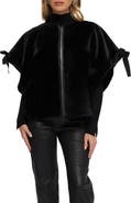 GORSKI Genuine Shearling Jacket, Short Sleeve