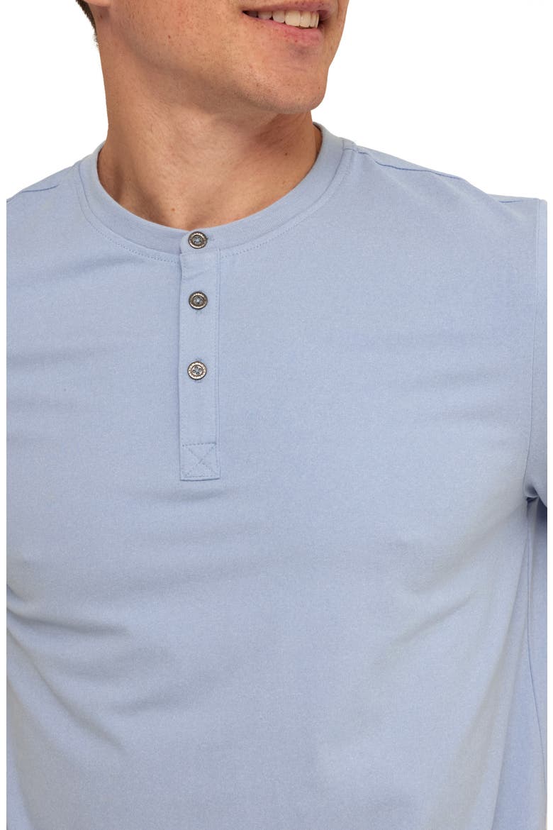 Shayne Luxe Jersey T-Shirt, Alternate, color, HEATHER HIGH TIDE